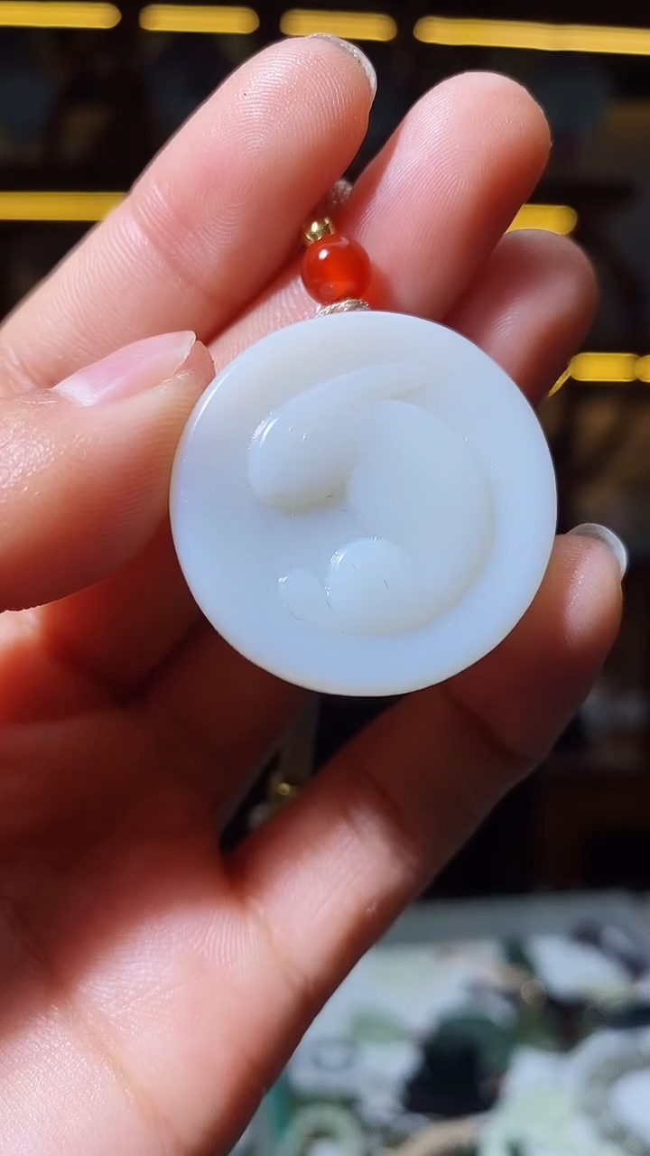 【闪购商品】和田玉挂件未镶嵌1