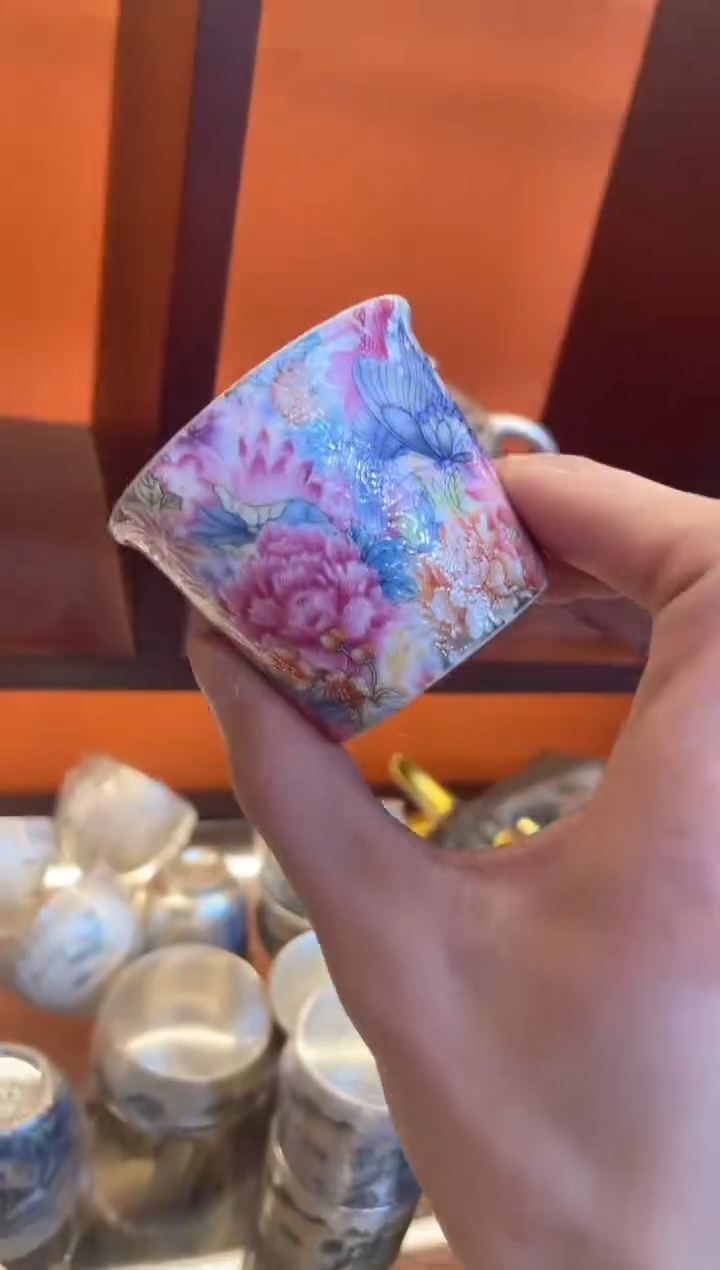 【闪购商品】@@@@@@@@@@@@珐琅彩银杯