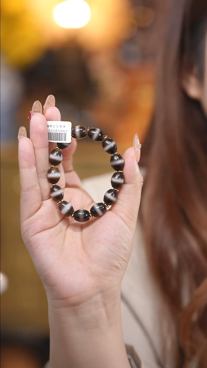 【闪购商品】玛瑙/玉髓颈饰未镶嵌Q30724药师多宝手串