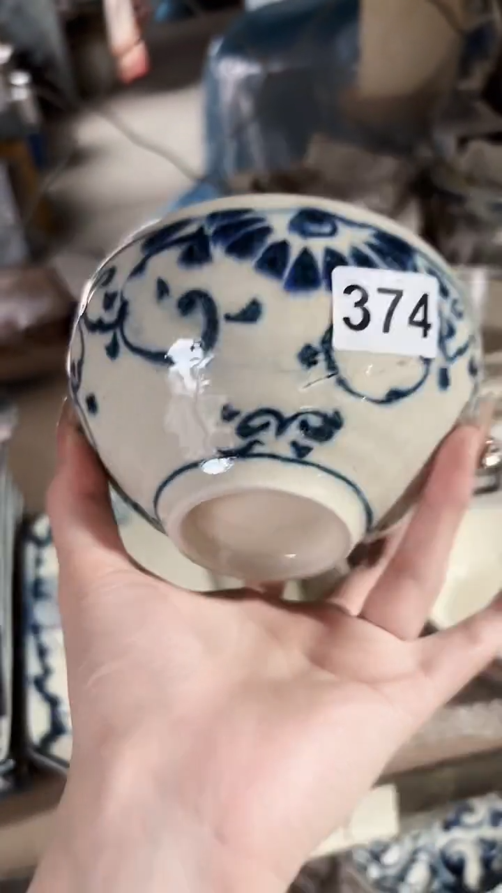 陶瓷l****u宗山窑微瑕374一个