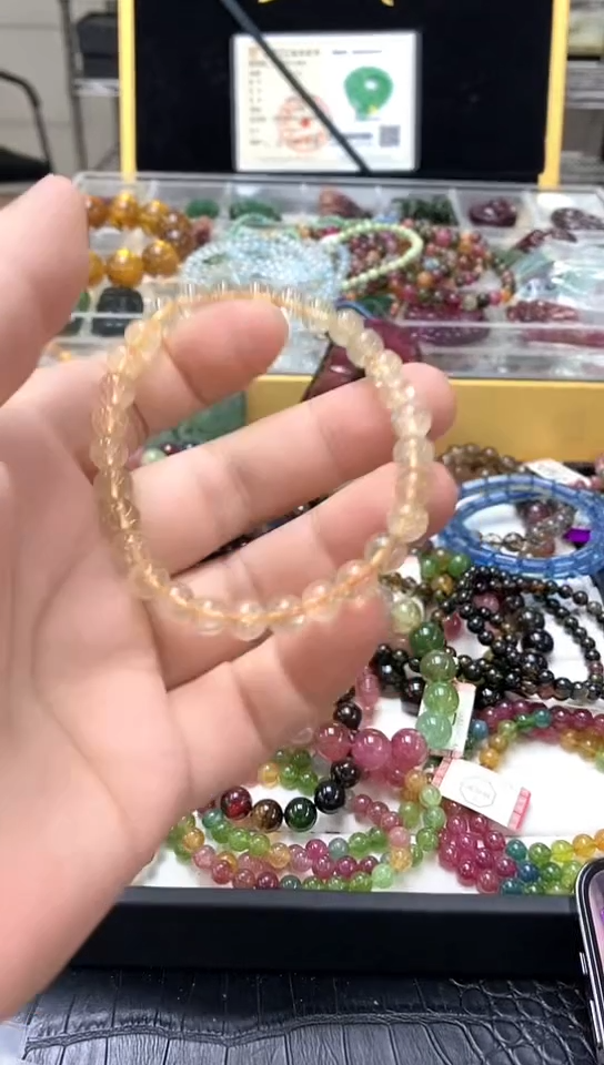 发晶手链未镶嵌手链23