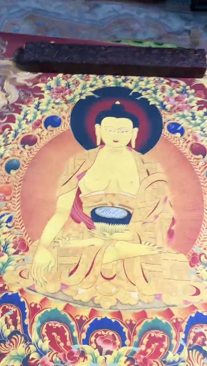 卷轴画卷轴画旭旭的唐卡