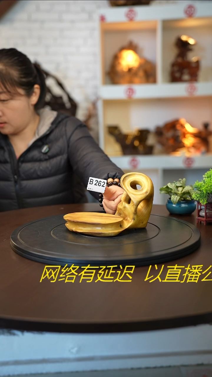 木木雕款云南黑黄檀根艺摆台