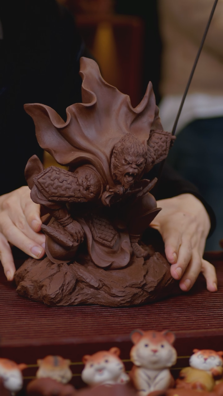 【闪购商品】紫砂茶宠大圣归来