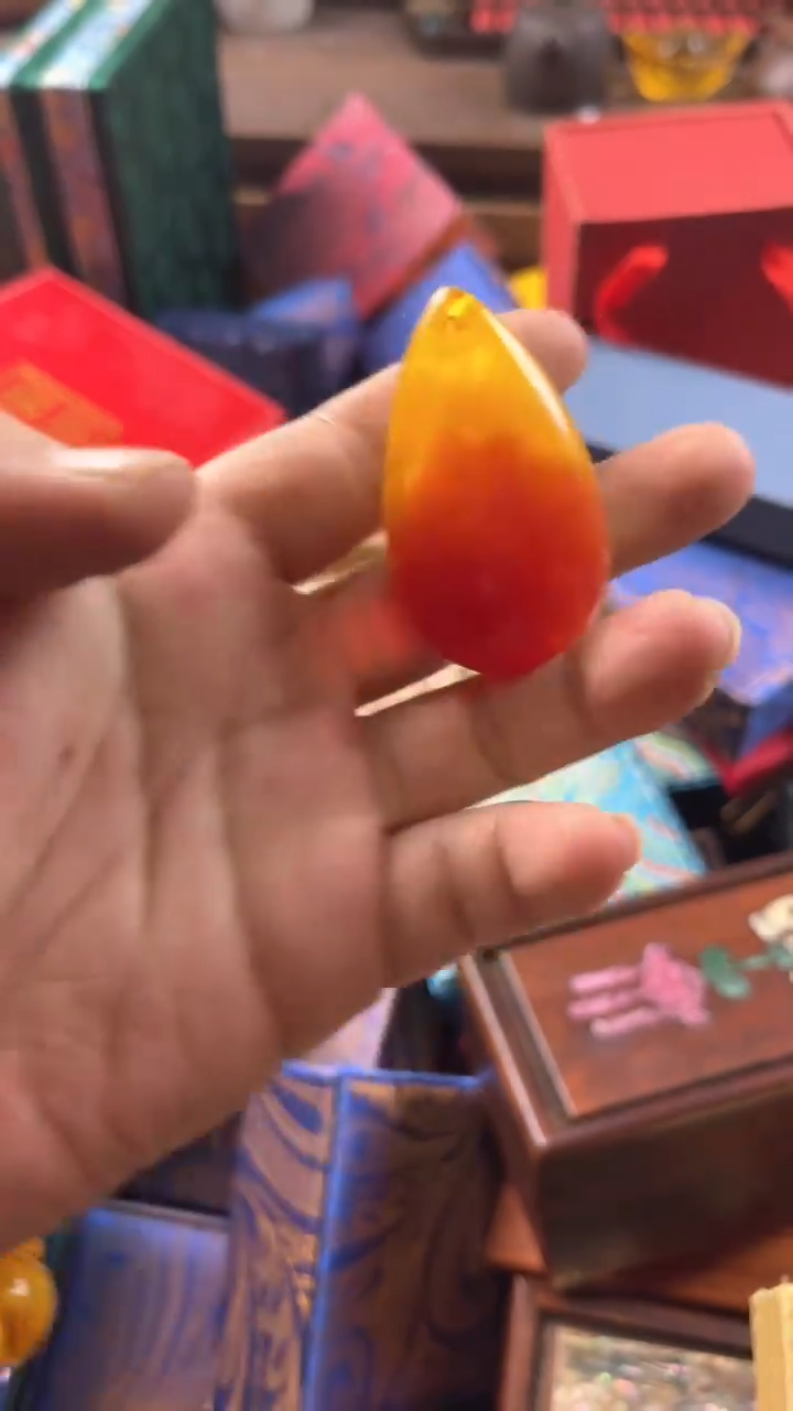 【闪购商品】蜜蜡裸石未镶嵌七月直播推荐精品