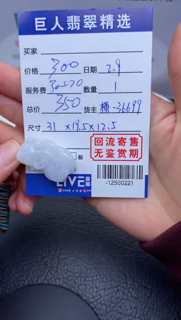 【闪购商品】翡翠颈饰未镶嵌多人-12500221