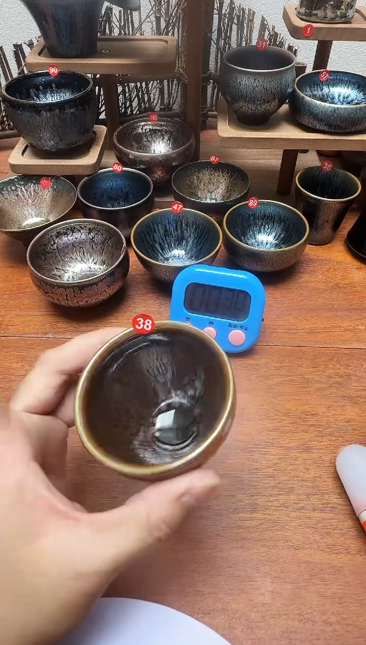 茶盏香**?38号建盏工匠茶器