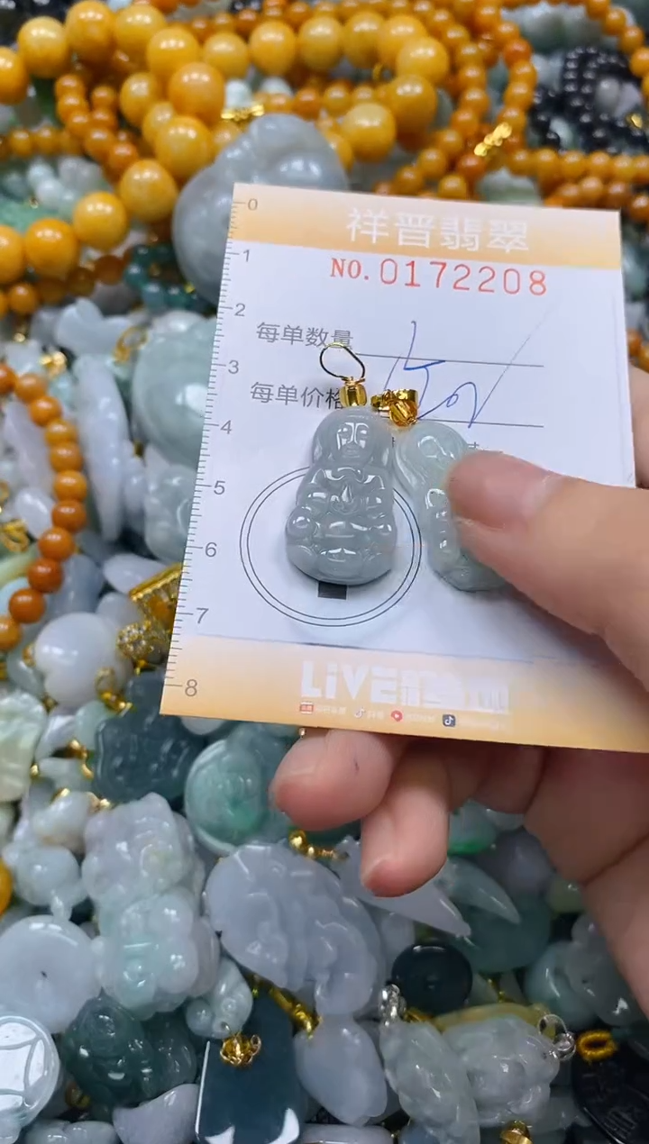 翡翠未镶嵌颈饰闪购0172208多样性发其一