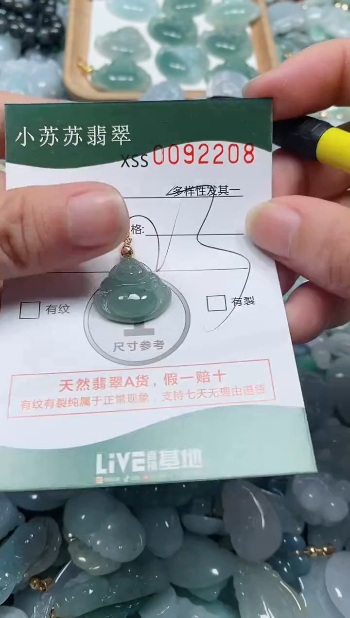 【闪购商品】翡翠颈饰未镶嵌闪购商品0092108