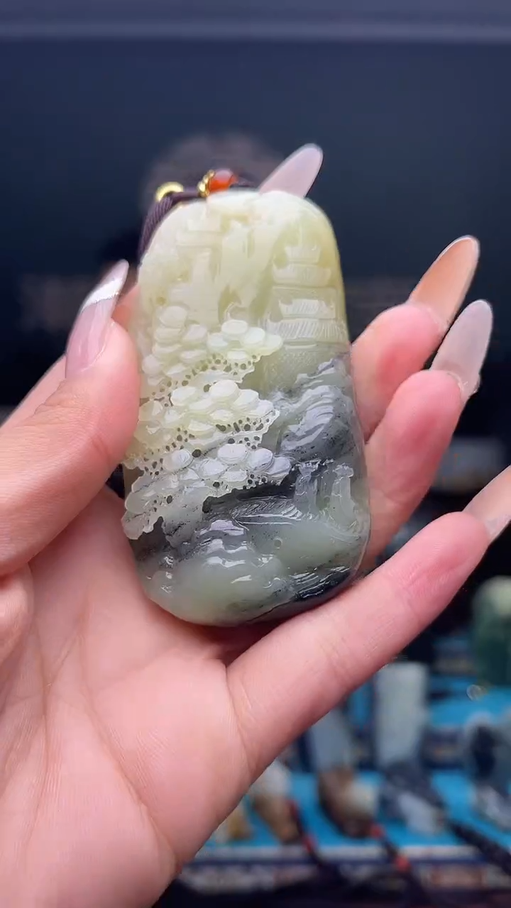 未镶嵌和田玉挂件1