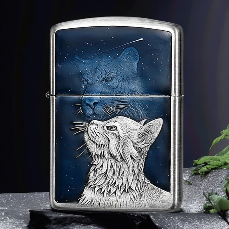 ZIPPO打火机  心有猛虎二代 162煤油打火机 DYJ1