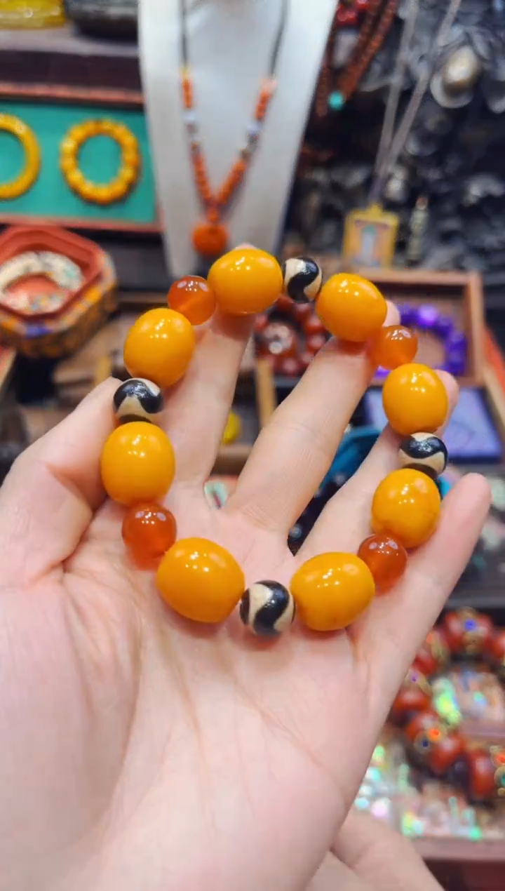 【闪购商品】蜜蜡裸石未镶嵌欣妹专属精选链接c54634