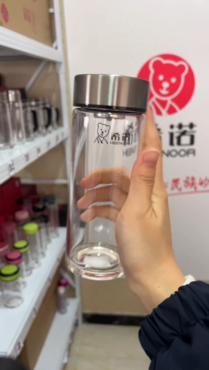 【闪购商品】茶杯经典单层400ml高硼硅