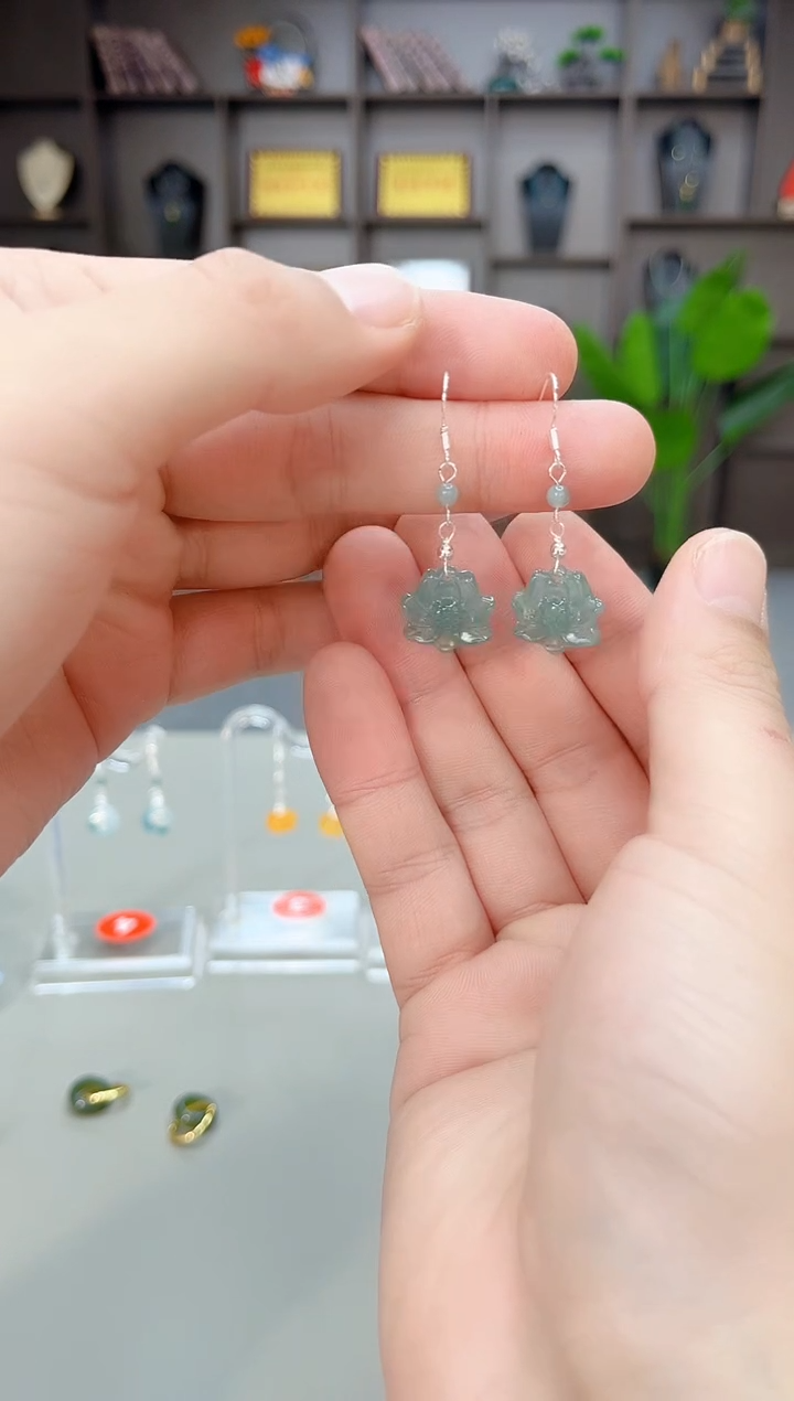 未镶嵌翡翠耳饰X06