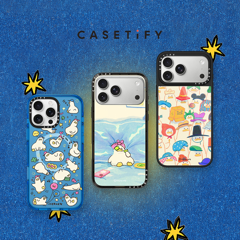 CASETiFY  SSEBONG小鸭子手机壳 保护防摔合集 适用于苹果16/17新