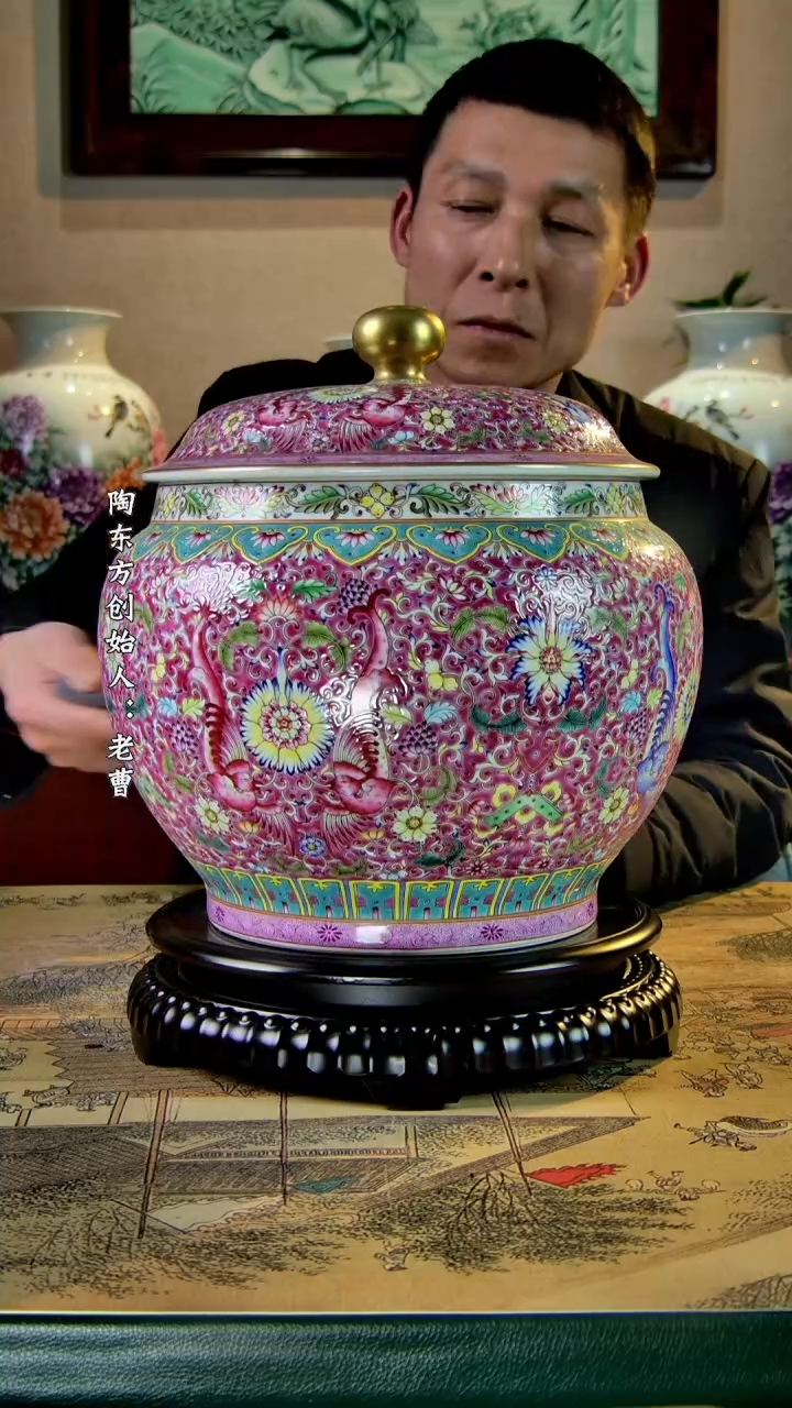 【闪购商品】其他景德镇陶东方陶瓷艺术作品花瓶瓷板画摆件