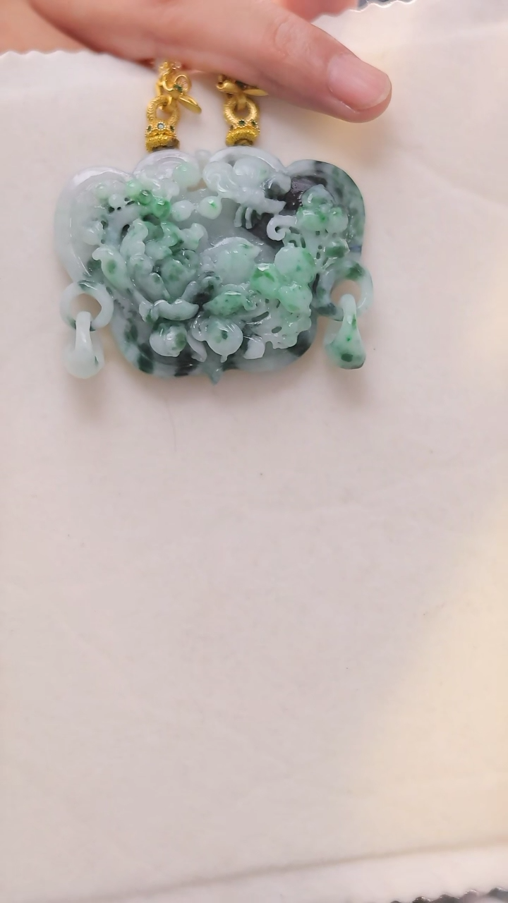 【闪购商品】翡翠耳饰未镶嵌24小时内发货质保A货