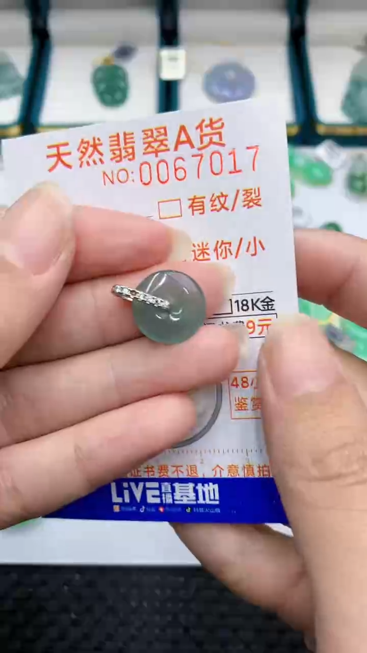【闪购商品】翡翠颈饰未镶嵌            8