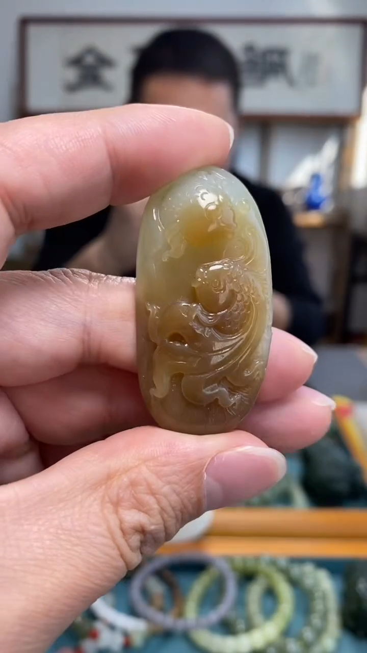 颈饰未镶嵌和田玉95