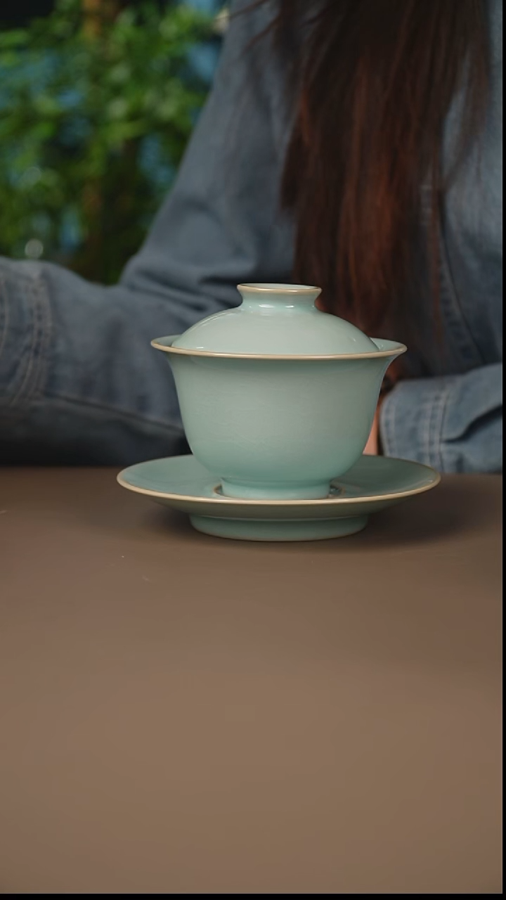 赵老师元宝盖碗微暇