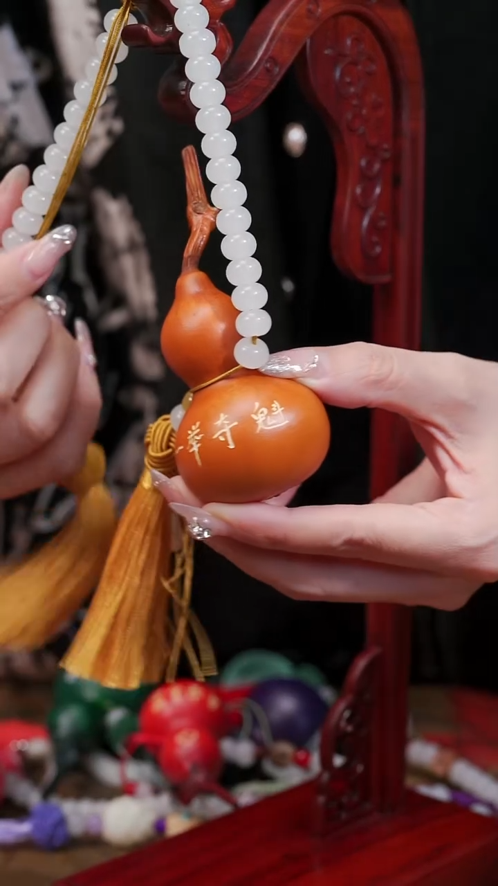 449漆艺工艺小葫芦29.9