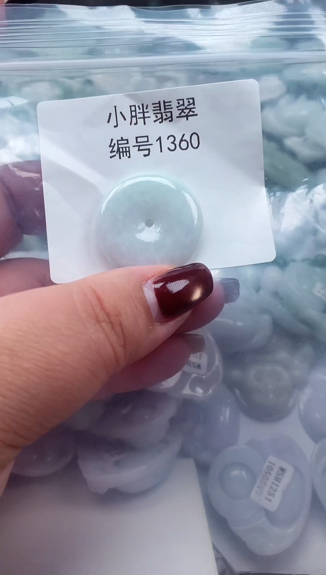 颈饰未镶嵌翡翠缅甸天然A货翡翠1360