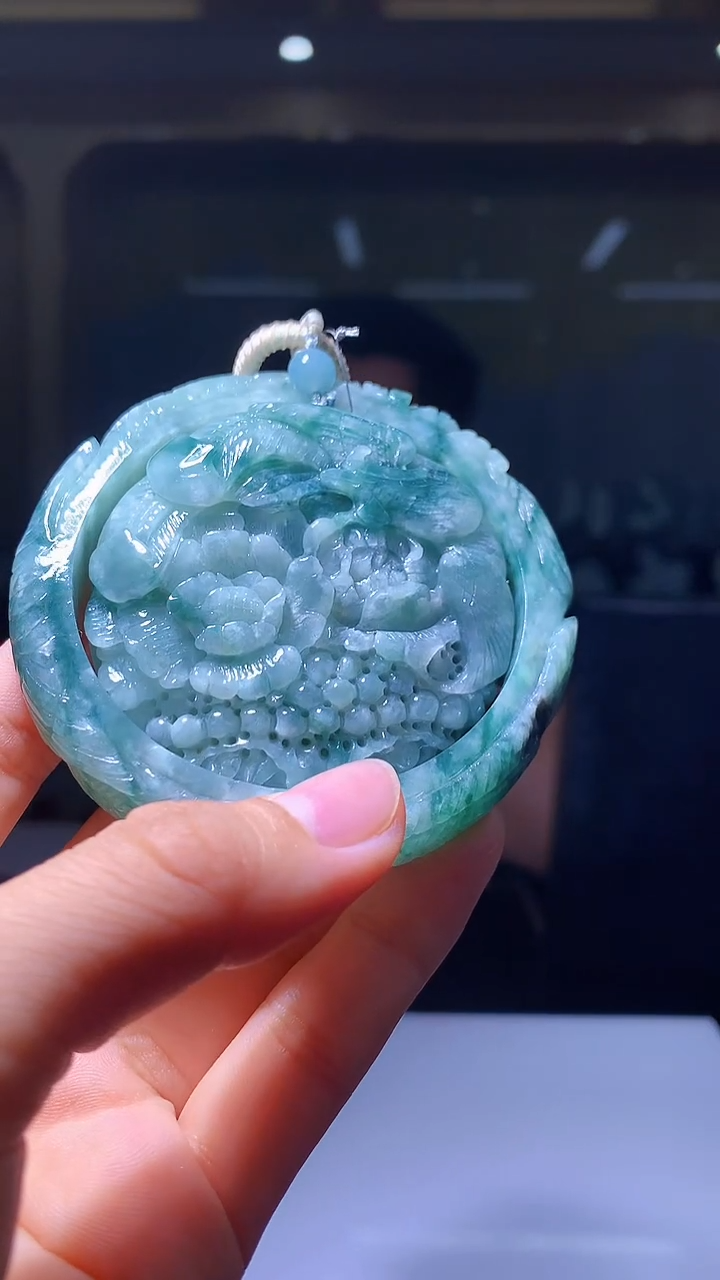 定制翡翠未镶嵌1034hm-毛货套镯23