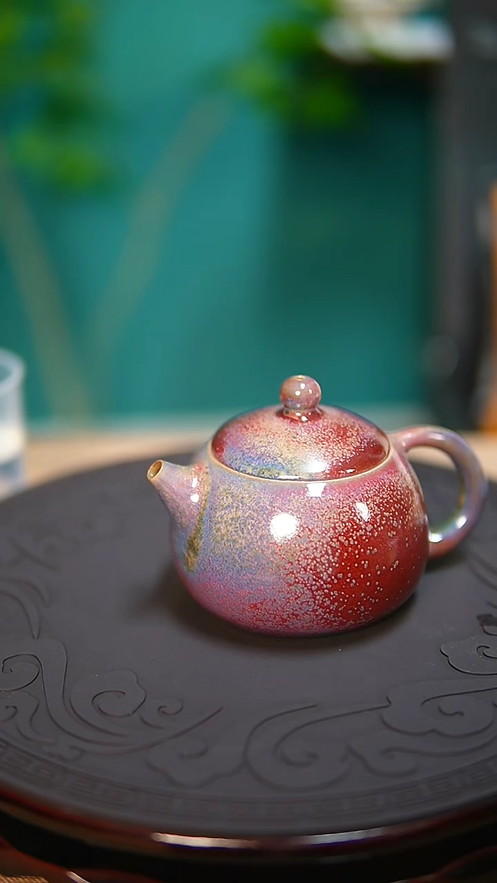 【闪购商品】杯原产地钧尚源钧瓷异彩西施壶