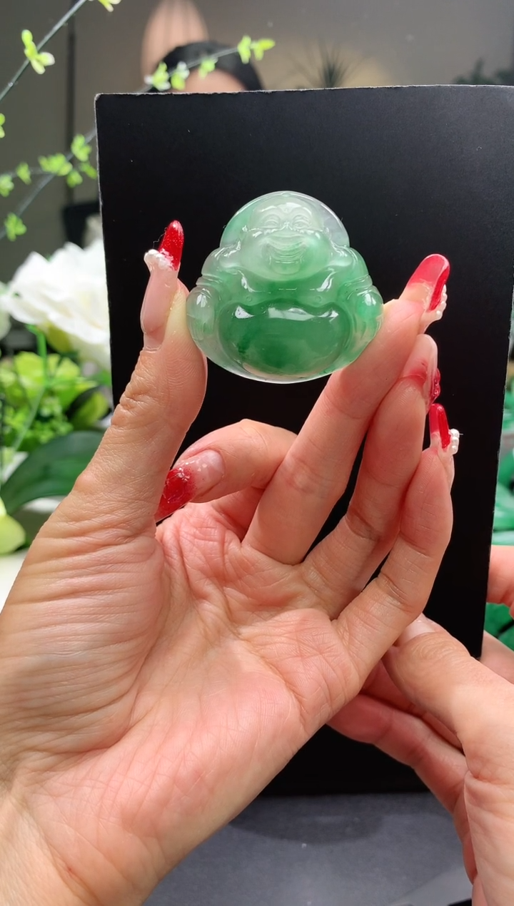 【闪购商品】石英质玉佛公未镶嵌佛公