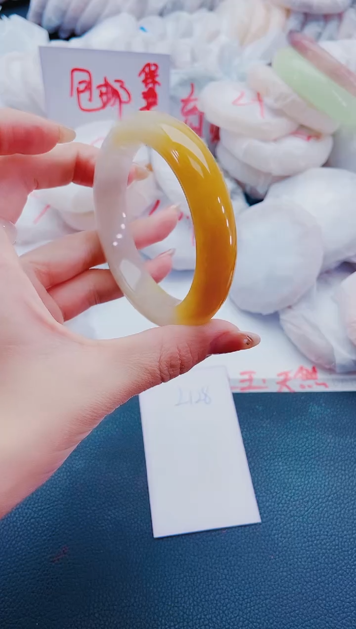 未镶嵌手镯石英质玉L138-59-60-61
