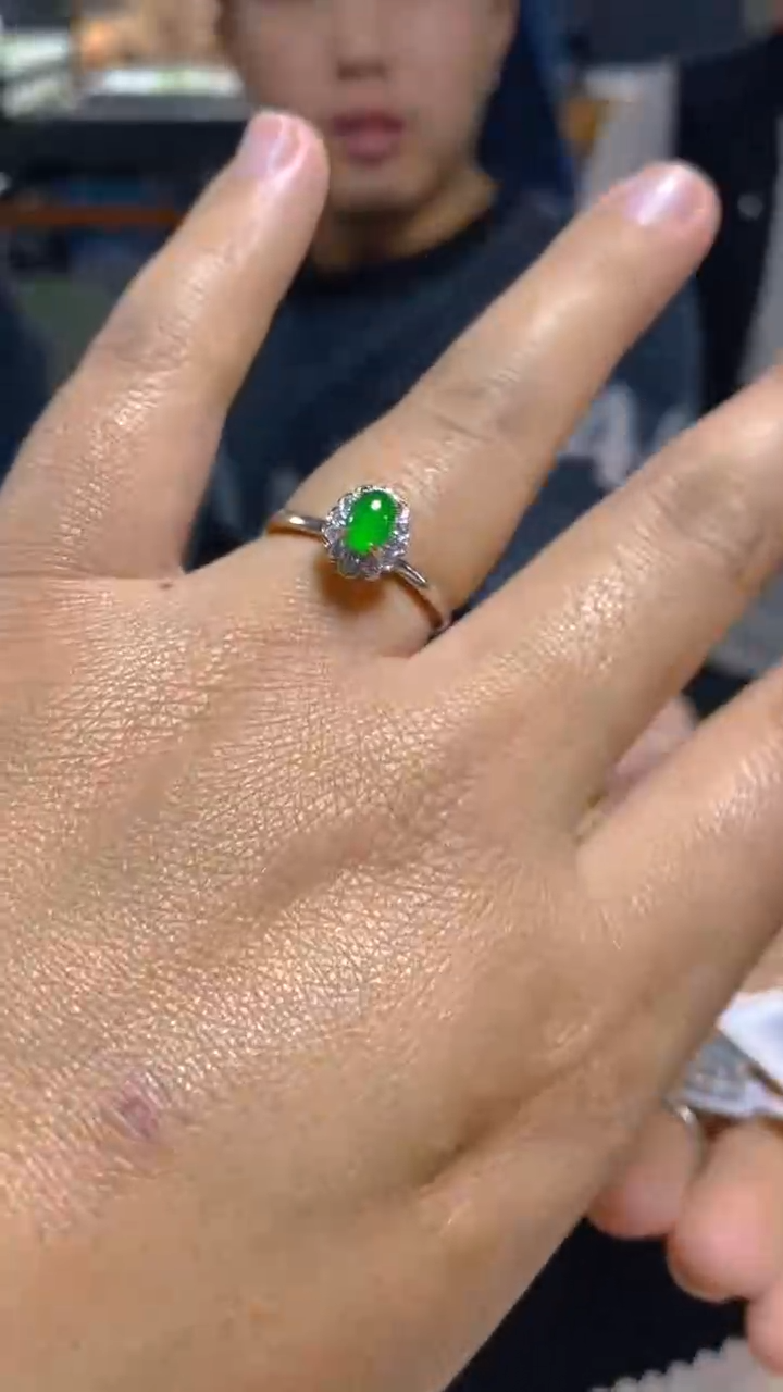 【闪购商品】翡翠戒指未镶嵌0783304917多样性发一
