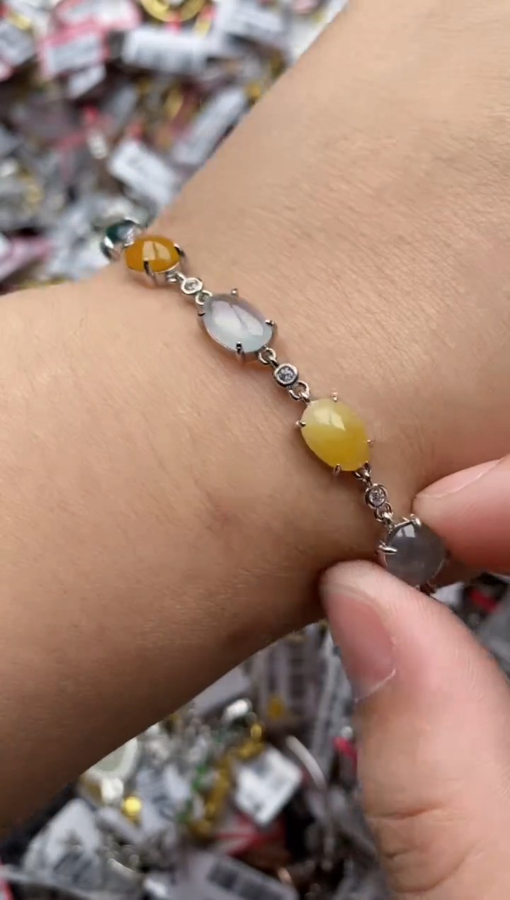 【闪购商品】翡翠戒指银S925镶嵌444444---3