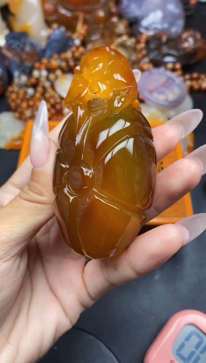 【闪购商品】玛瑙/玉髓颈饰未镶嵌ll