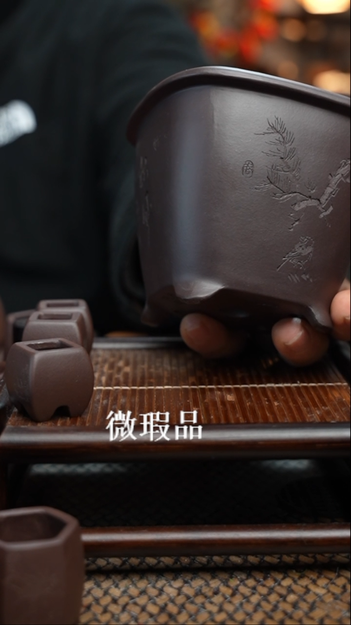 【闪购商品】紫砂花盆長木軒精品紫砂