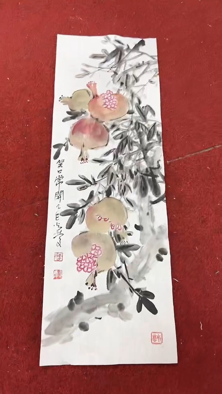 国画李火庆/国画/花鸟