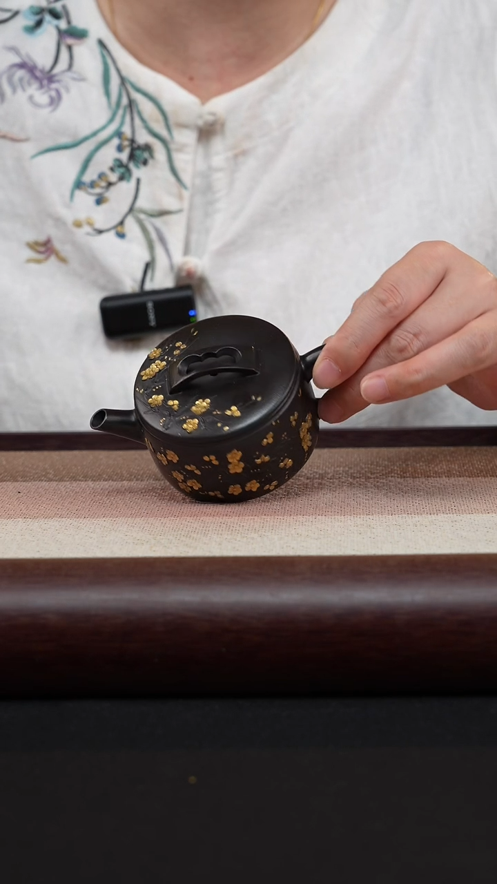 【闪购商品】紫砂茶壶朱泥悟灰烧-汉瓦-MH-1625