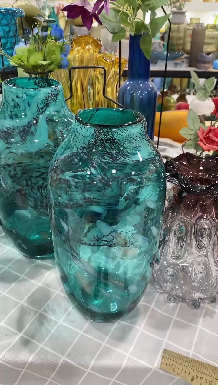 慕忆家手作琉璃花瓶