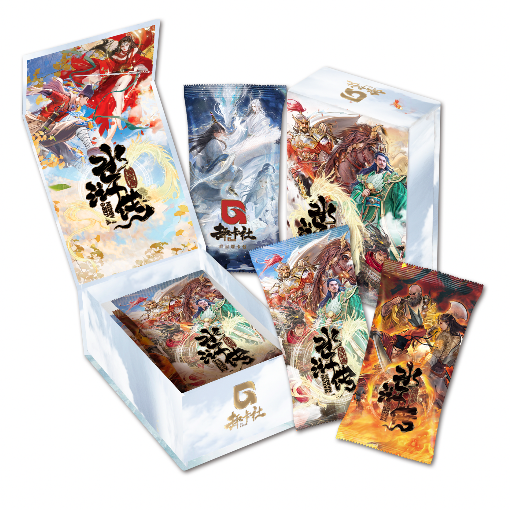 【趣卡社水浒下弹】年度特辑原创国潮卡牌潮玩盲盒（代拆）