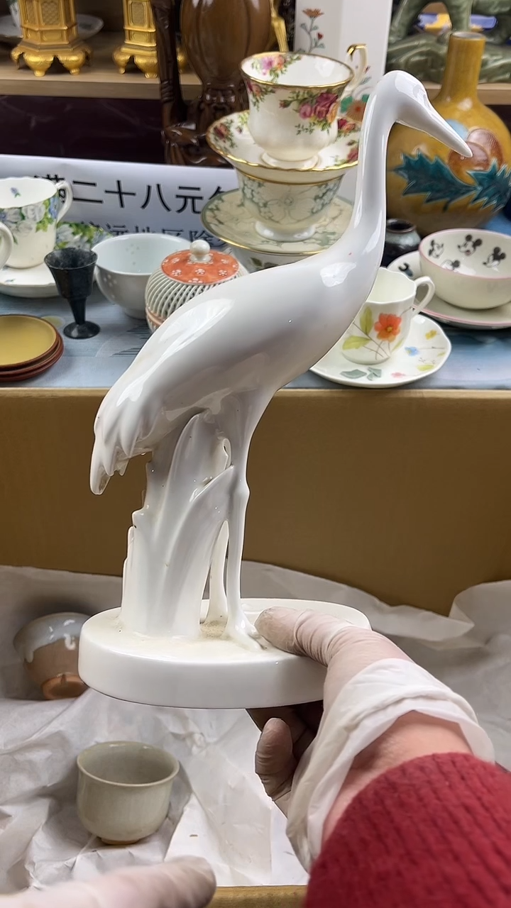 瓷片空*境英歌瓷器满28包邮