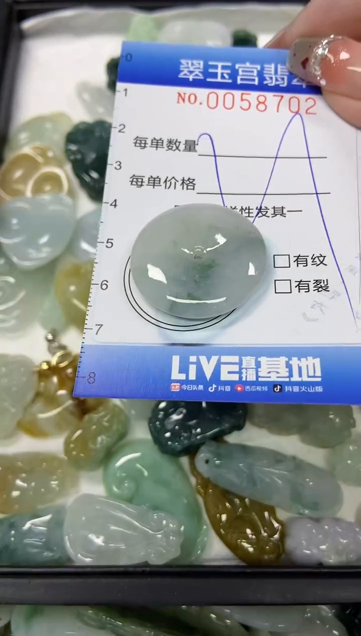 【闪购商品】翡翠颈饰未镶嵌闪购商品0058702