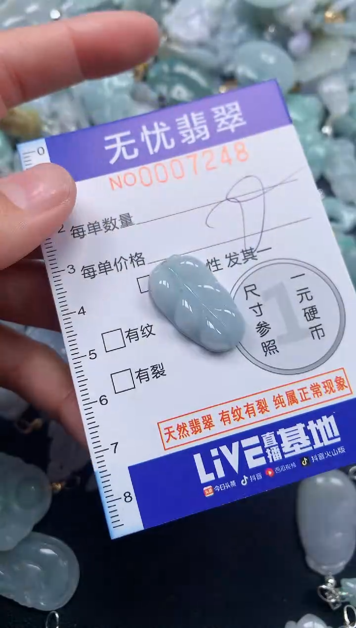 颈饰未镶嵌翡翠7248