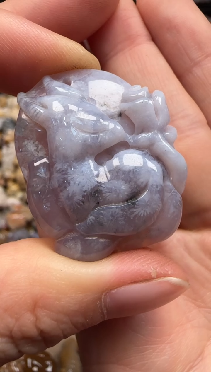 【闪购商品】硅化珊瑚（珊瑚玉）颈饰未镶嵌705