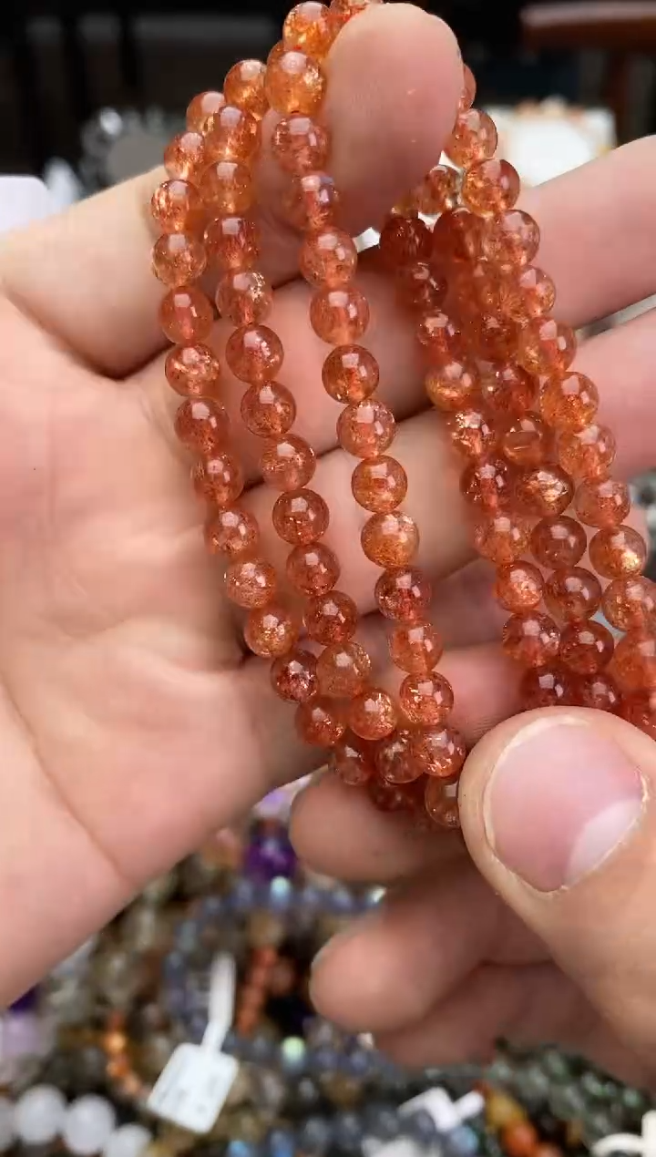 未镶嵌手链日光石手链