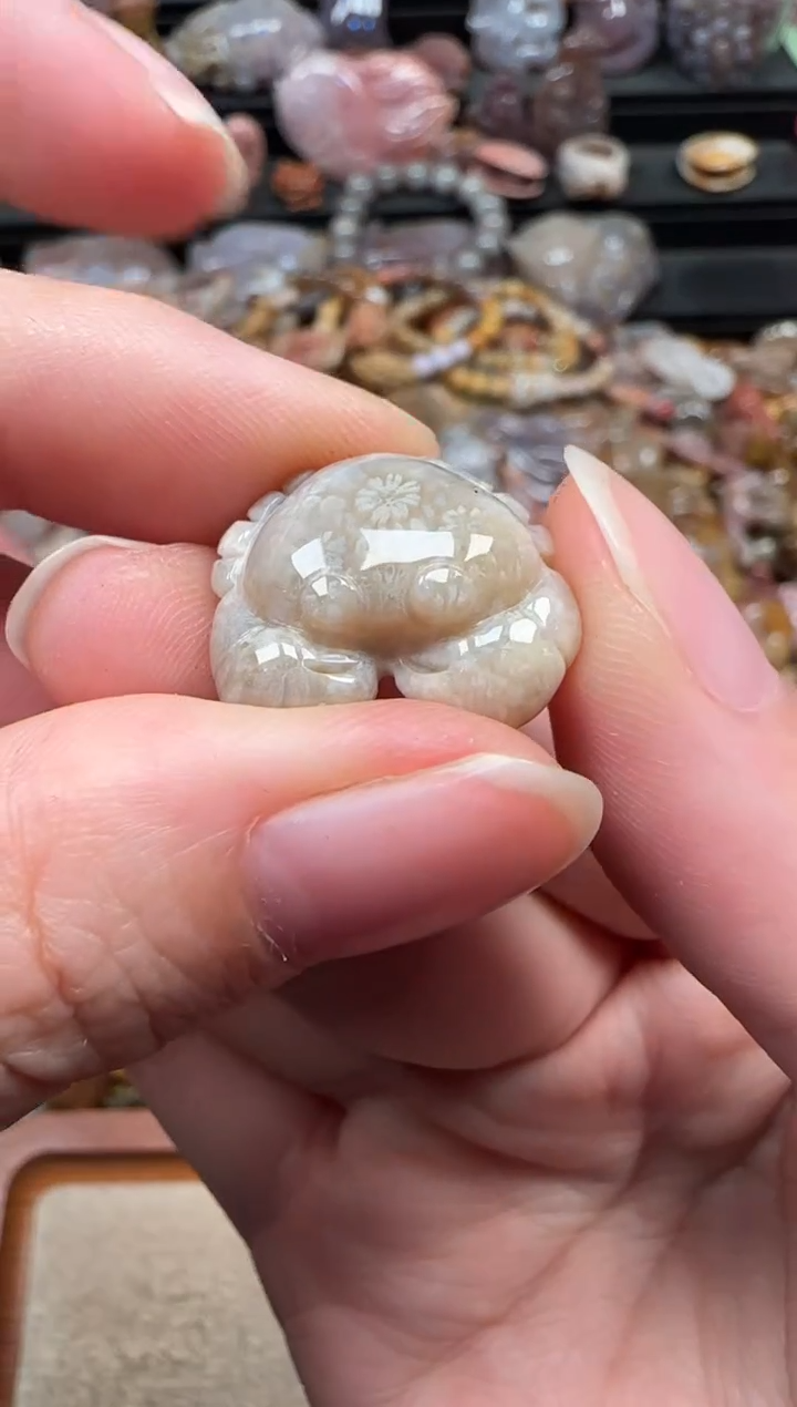 颈饰未镶嵌硅化珊瑚（珊瑚玉）508