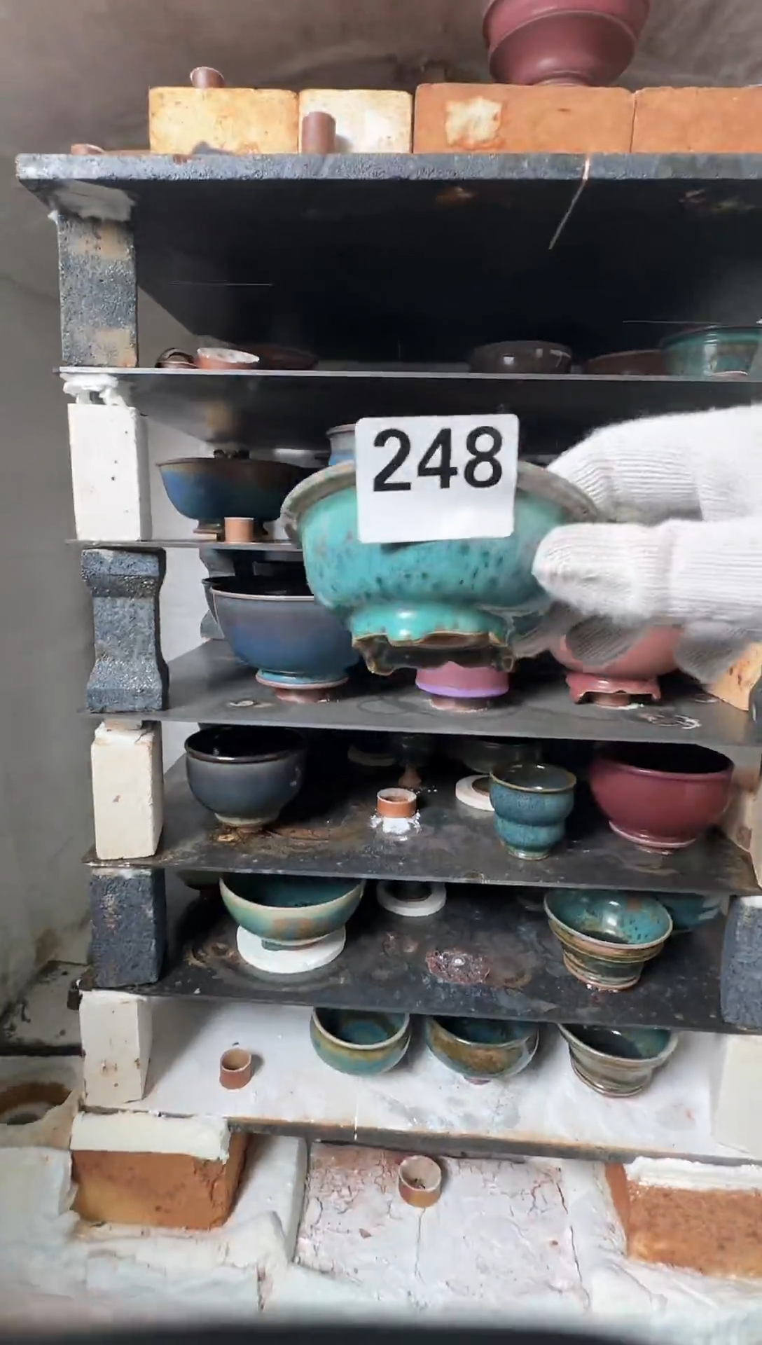 瓶钧瓷蘭山窑手作器物248全品