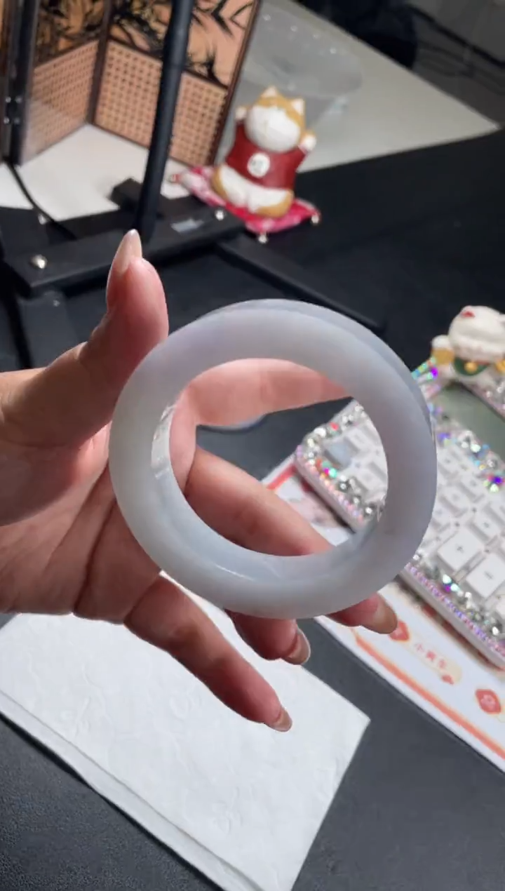 【闪购商品】定制翡翠手镯未镶嵌SZAYY07DZS