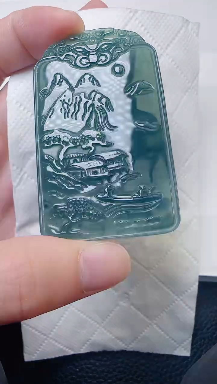 颈饰未镶嵌翡翠天然A货翡翠  多样性随机发其一