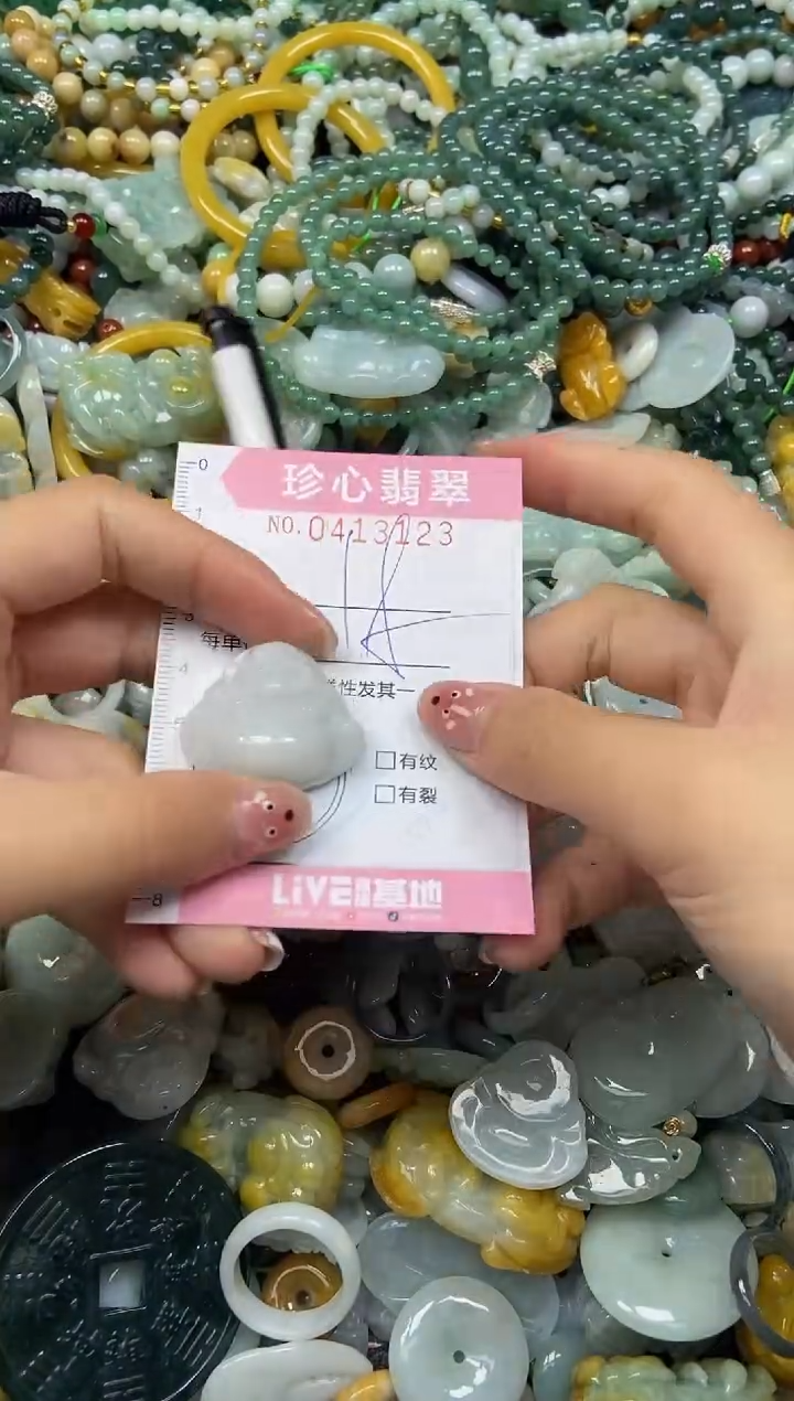 颈饰未镶嵌翡翠闪购0413123