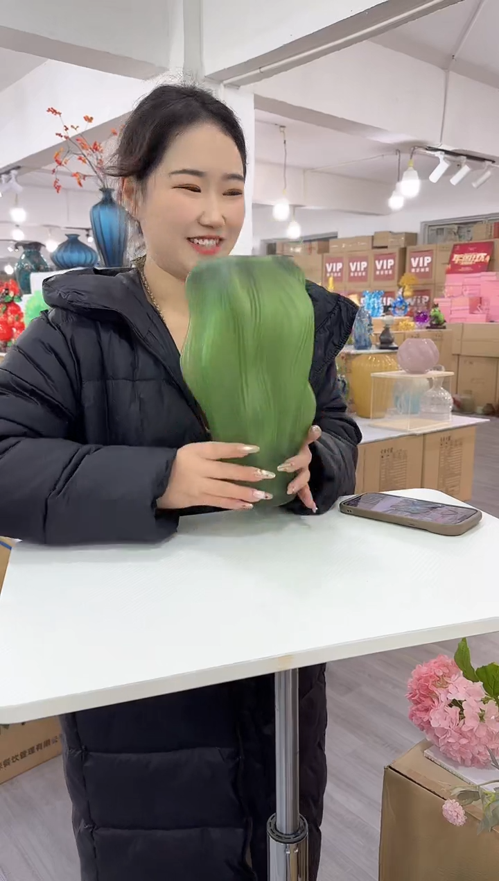 【闪购商品】琉璃简屿花器X-品30