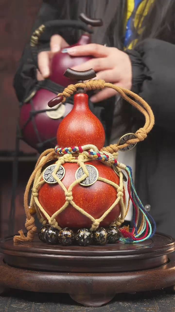 【闪购商品】432号大漆酒葫芦一物一图